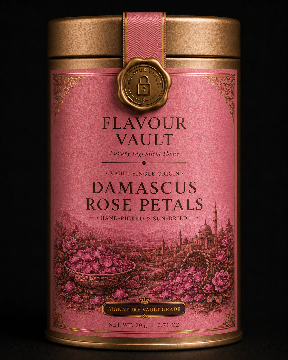 Damascus Dry Rose Petals