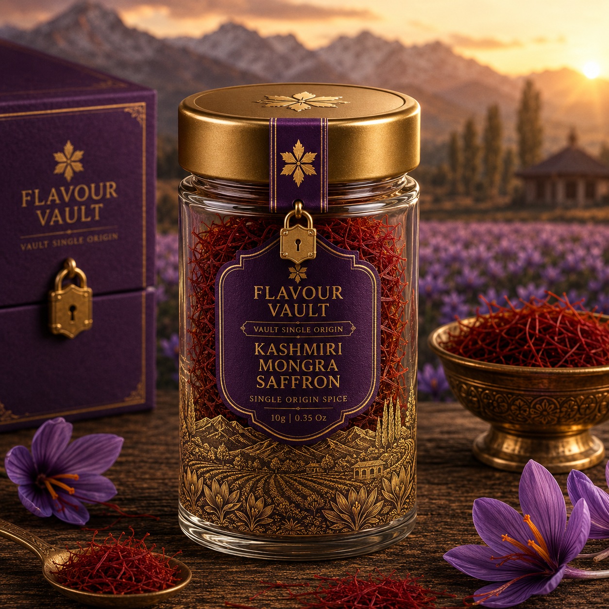 Kashmiri Mongra Saffron