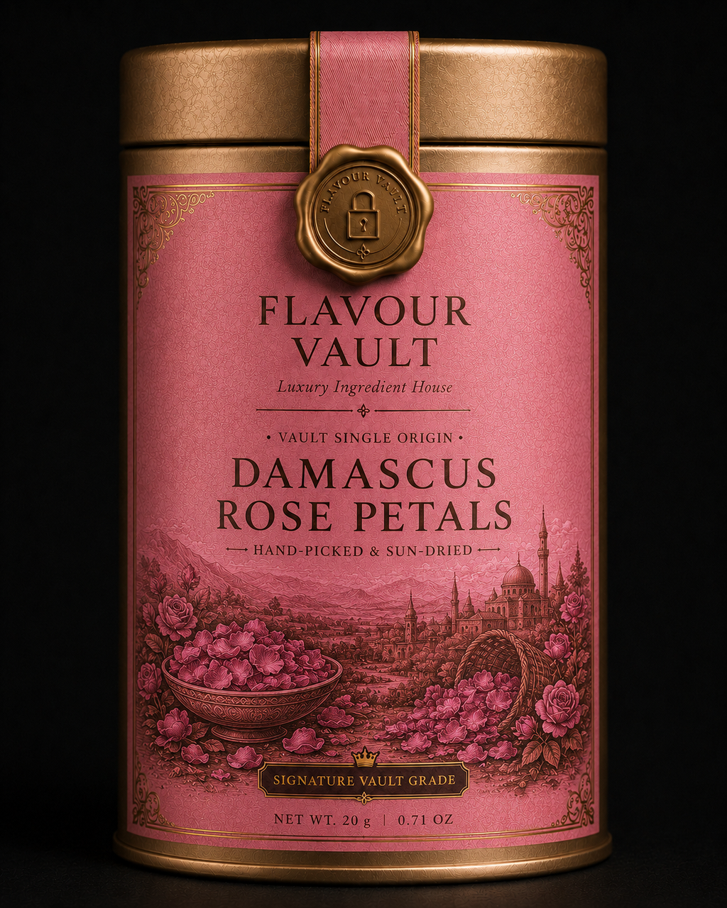 Damascus Dry Rose Petals